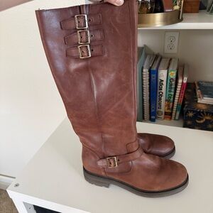 NWT Lucky Brand Citere High Leather Boots